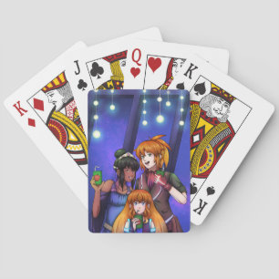 Baraja De Cartas Celebración del espacio de Año Nuevo
