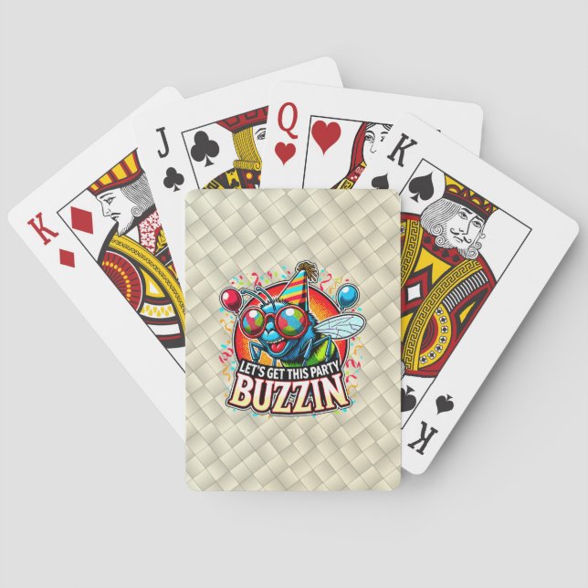 Baraja De Cartas Celebración Zumbante (Reverso)