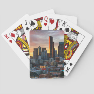 Baraja De Cartas Centro y Seattle céntrica, Seattle de Columbia