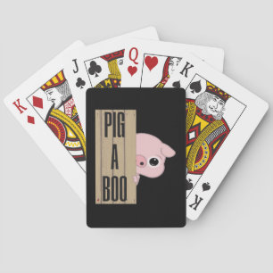 Baraja De Cartas Cerdo A Boo