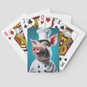 Baraja De Cartas Cerdo Chef