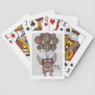Baraja De Cartas Cerdo en llamas