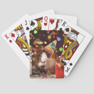 Baraja De Cartas Cerdo guineano Fiesta