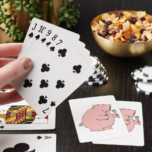 Baraja De Cartas Cerdo hambriento