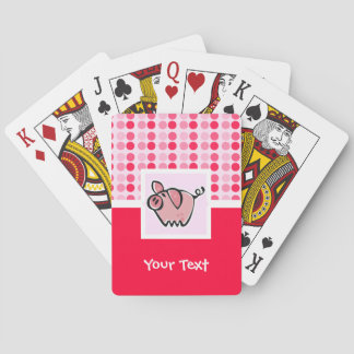 Baraja De Cartas Cerdo lindo