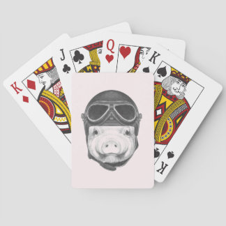 Baraja De Cartas Cerdo oscuro