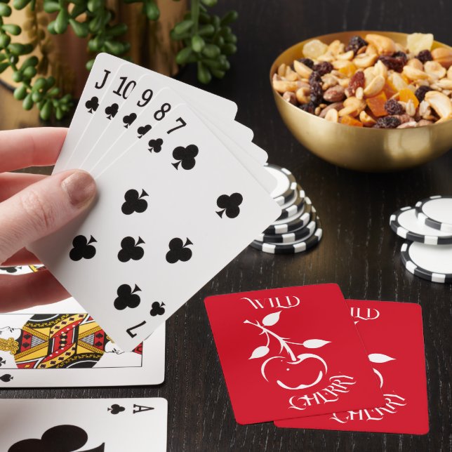Baraja De Cartas Cereza Salvaje  (In Situ)