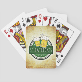Baraja De Cartas Cervezas del Día de San Patricio