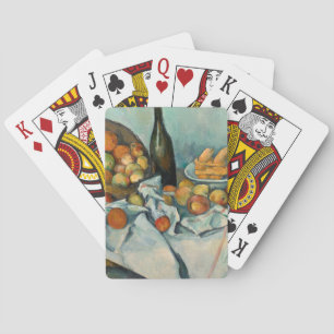 Baraja De Cartas Cesta de manzanas de Paul Cezanne Vida muerta vint