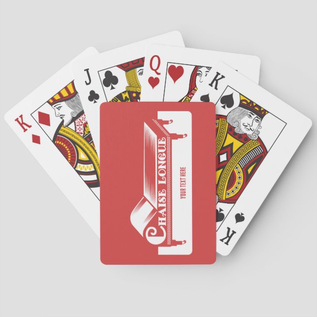 Baraja De Cartas Chaise Longue (Reverso)