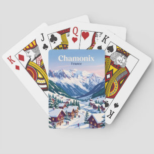 Baraja De Cartas Chamonix Francia