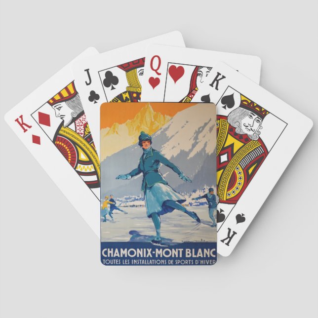 Baraja De Cartas Chamonix - Mont Blanc (Reverso)
