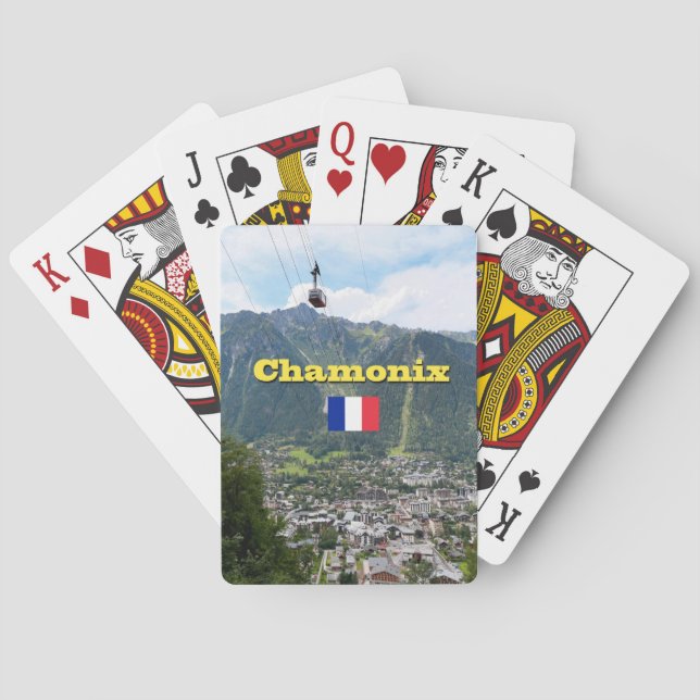 Baraja De Cartas Chamonix - Mont Blanc (Reverso)