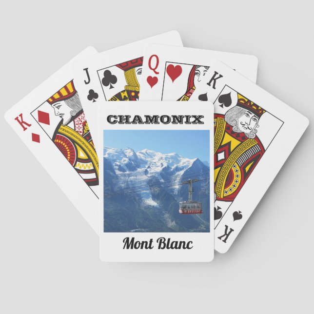 Baraja De Cartas Chamonix Mont Blanc (Reverso)