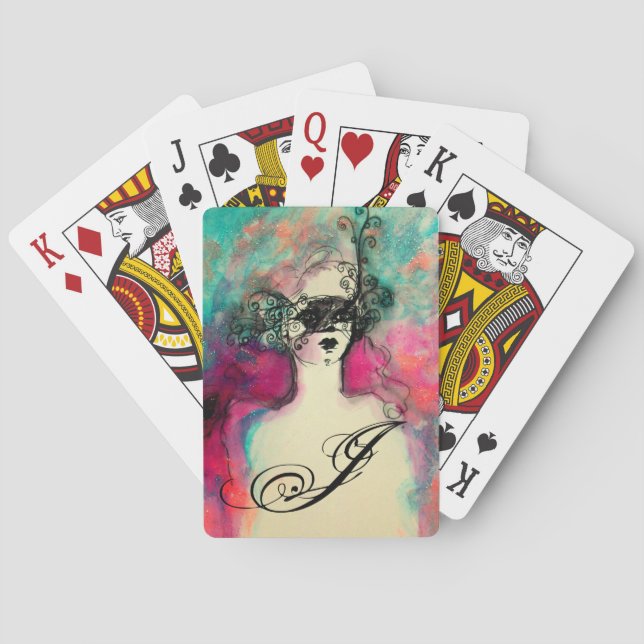 BARAJA DE CARTAS CHARM MONOGRAM (Reverso)