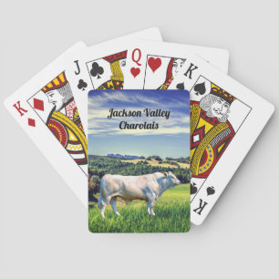 Baraja De Cartas Charolais Bull
