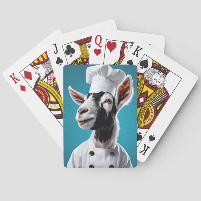 Baraja De Cartas Chef Goat (Reverso)