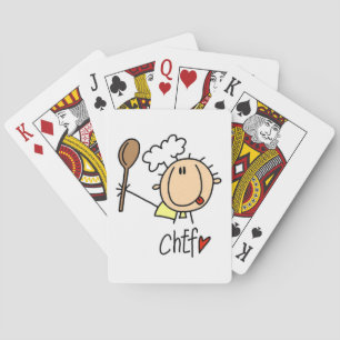 Baraja De Cartas Chef masculino