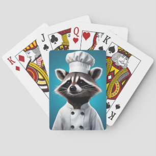 Baraja De Cartas Chef Raccoon