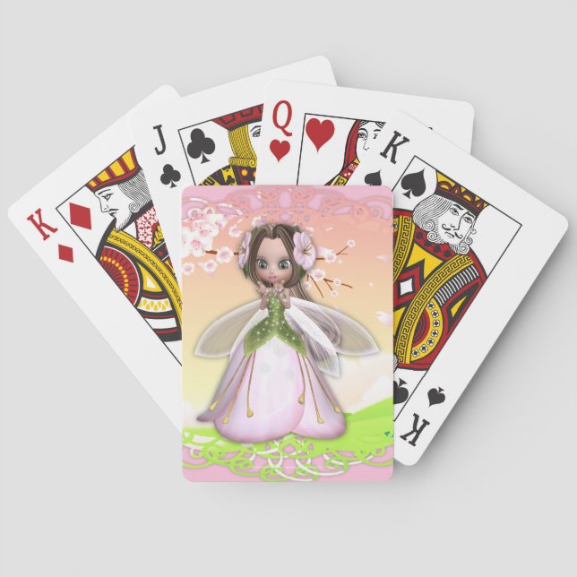 Baraja De Cartas Cherry Blossom Fairy 2 Cards (Reverso)