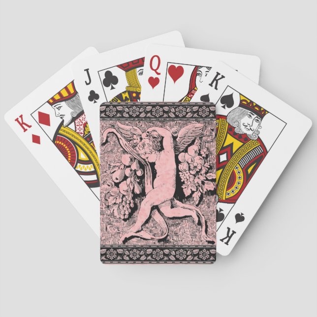 Baraja De Cartas Cherub ornamental (Reverso)