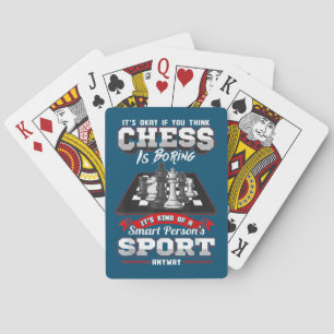 Baraja De Cartas Chess Funny Cita Humor Sayings