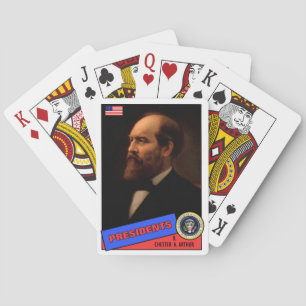 Baraja De Cartas Chester A. Tarjeta de béisbol Arthur