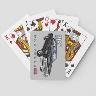 Baraja De Cartas Chevelle Chevy Chevelle Chevy Black 1967 Guay Vint