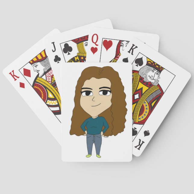 Baraja De Cartas chibi   (Reverso)