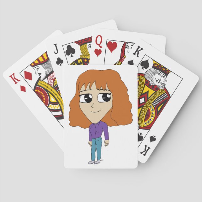 Baraja De Cartas chibi    (Reverso)