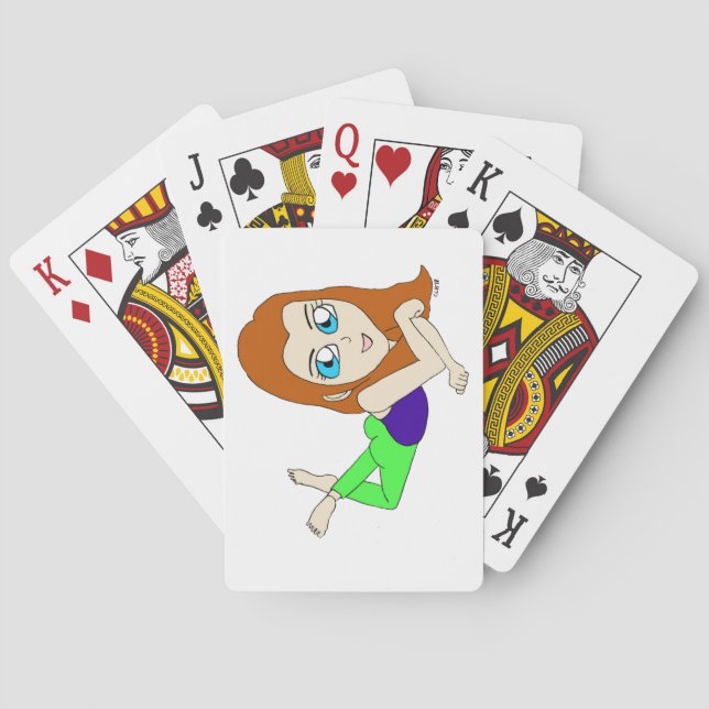 Baraja De Cartas chibi  (Reverso)