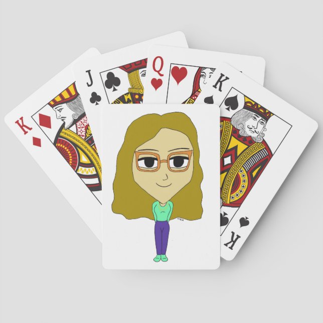 Baraja De Cartas chibi   (Reverso)