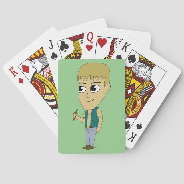 Baraja De Cartas chibi    (Reverso)