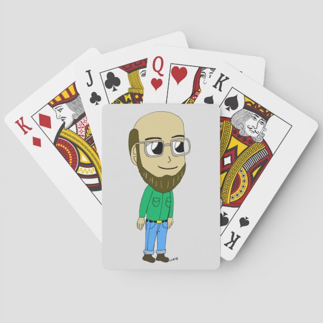 Baraja De Cartas chibi   (Reverso)