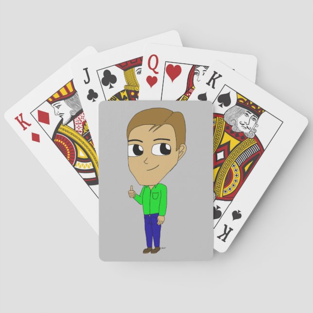 Baraja De Cartas chibi    (Reverso)
