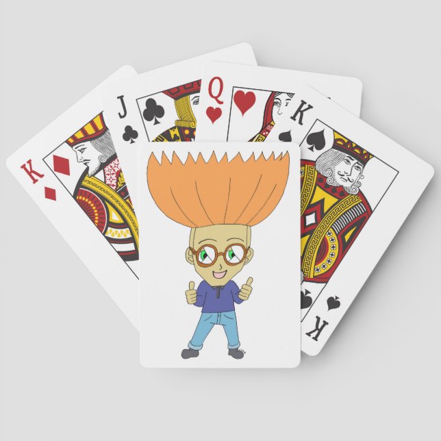Baraja De Cartas chibi (Reverso)