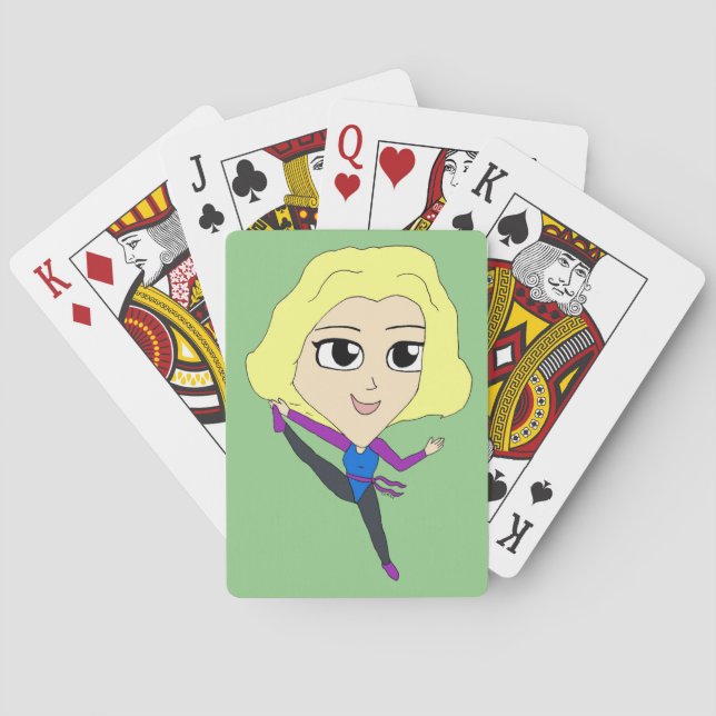 Baraja De Cartas chibi   (Reverso)