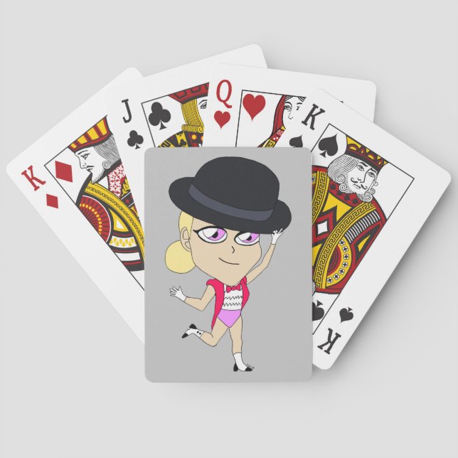 Baraja De Cartas chibi   (Reverso)
