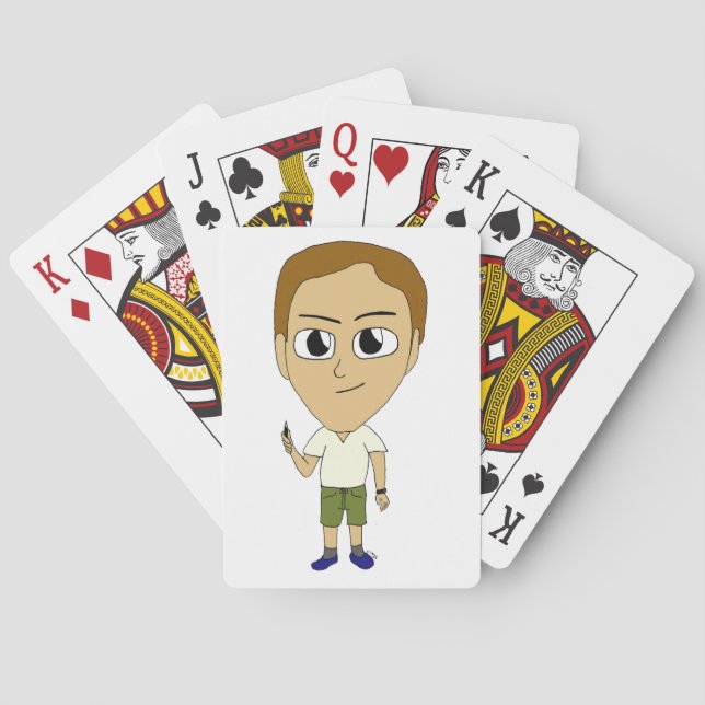 Baraja De Cartas chibi   (Reverso)
