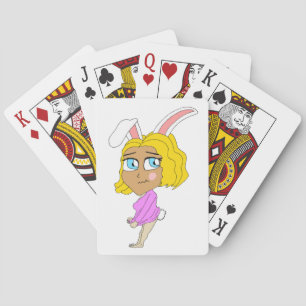 Baraja De Cartas chibi bunnygirl