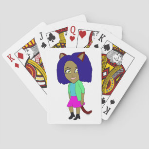 Baraja De Cartas chibi catgirl