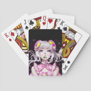 Baraja De Cartas Chica Anime de Pascua/Primavera