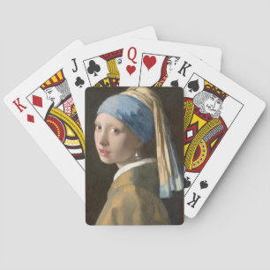 Baraja De Cartas Chica con Pearl Earring