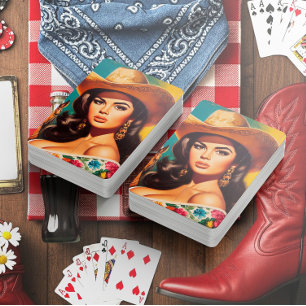 Baraja De Cartas Chica country vintage