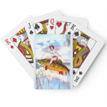 Chica de Brook Trout Pinup