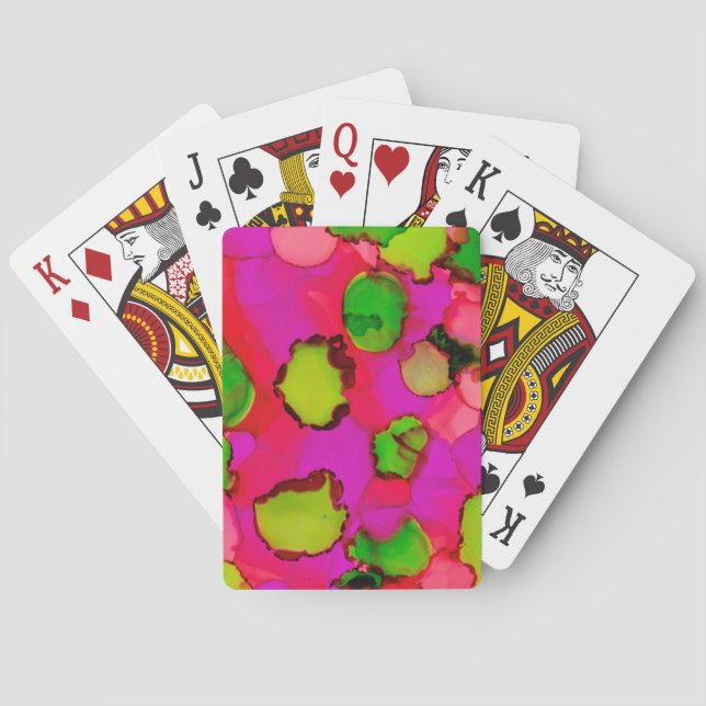 Baraja De Cartas Chica de Caramelo (Reverso)
