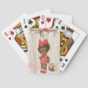 Baraja De Cartas Chica de cosechas afroamericanas