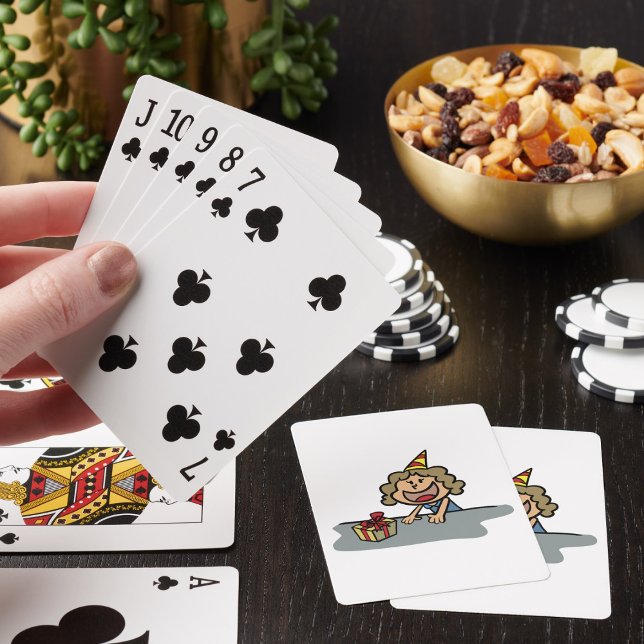 Baraja De Cartas Chica De Cumpleaños Con Un Regalo (Subido por el creador)