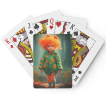 Chica de Cute Naranja Haired