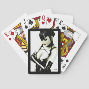Baraja De Cartas chica de gótico